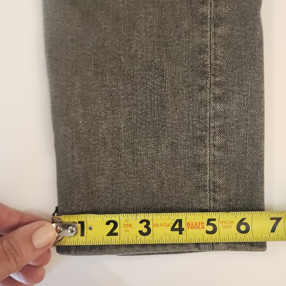 C89 Lucky Brand Mens Jeans Gray Slim Fit Stretch Denim Pants Size 30x30 - Picture 5 of 10